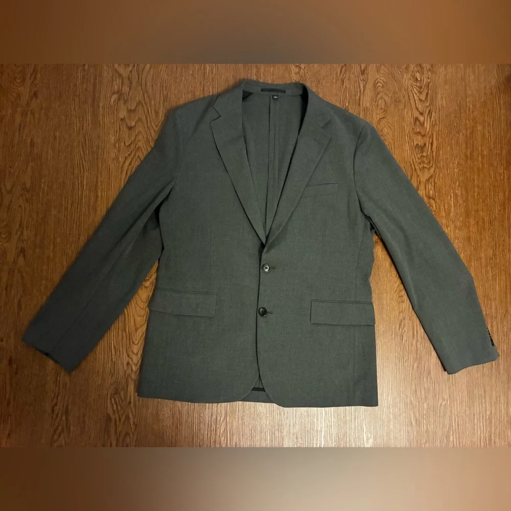 J. Crew Dark Gray Slim-Fit Thompson Performance Suit Jacket - Size 42R